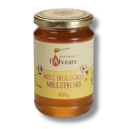 Miele Biologico Millefiori 400g